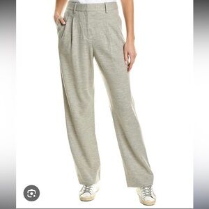 Rag & Bone Gray Wide Leg Pants High Waisted
